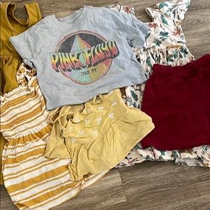 Lot of kids hippy clothes